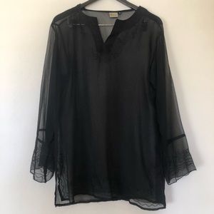 90s Sheer top